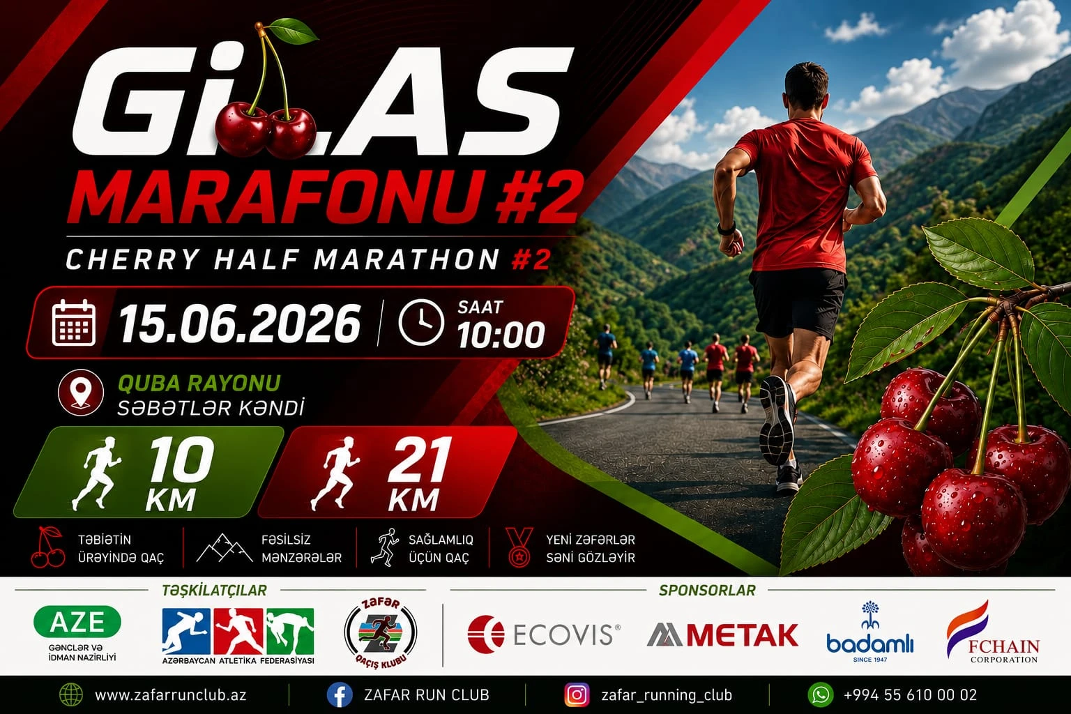 GİLAS YARIMARAFONU 2 - Cherry Half Marathon 2